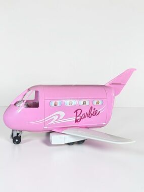 1999 Barbie Pink Jet Airplane Playset Mattel